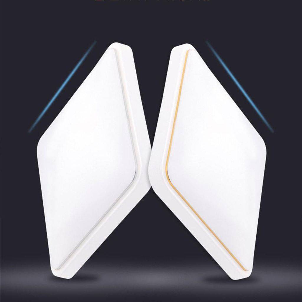 Square L-ED Ceiling Lamp AC220-V White Color Kitchen Balcony Porch Modern Panel Light Fixture