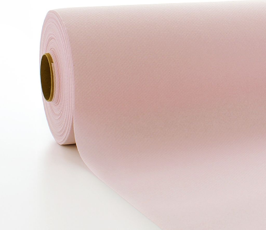 Airlaid Tischdeckenrolle Altrosa, 80 cm x 40 m , 1 Stück - Mank
