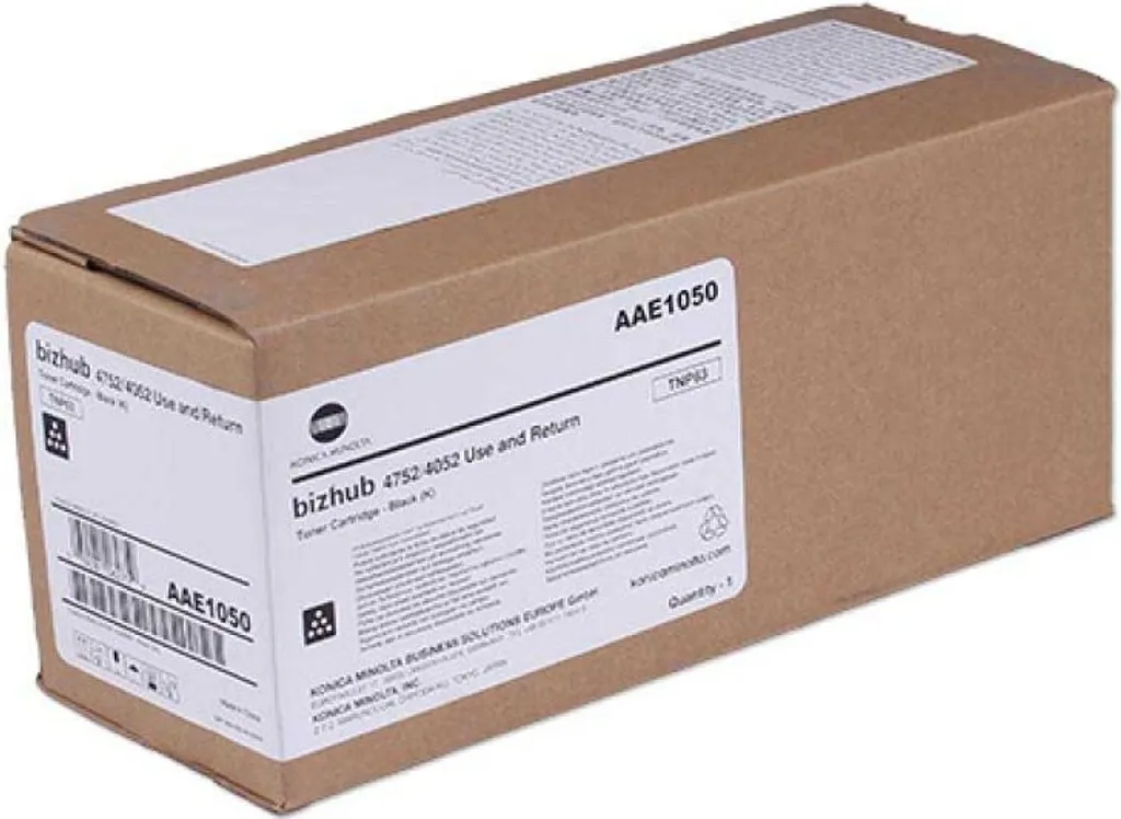 Toner noir AAE1050 TNP-63 Konica Minolta pour des impressions durables