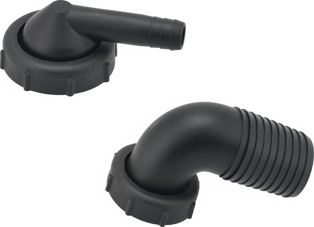 1 1/2 Zoll Anschlüsse für flexible Wassertanks Schlauchanschluss 12 / 38 mm Boot Wohnmobil Größe: 38 mm