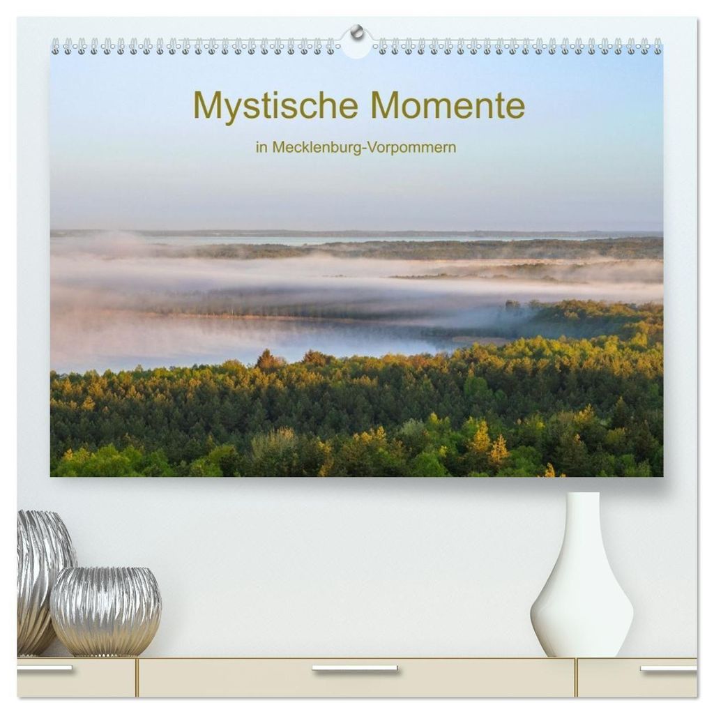 Mystische Momente in Mecklenburg-Vorpommern (hochwertiger Premium Wandkalender 2027 DIN A2 quer), Kunstdruck in Hochglanz