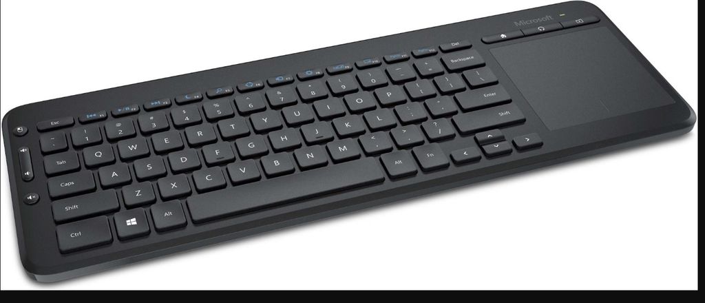 Microsoft All-in-One Media Keyboard mit Touchpad,Kabellos, Produktbild 2