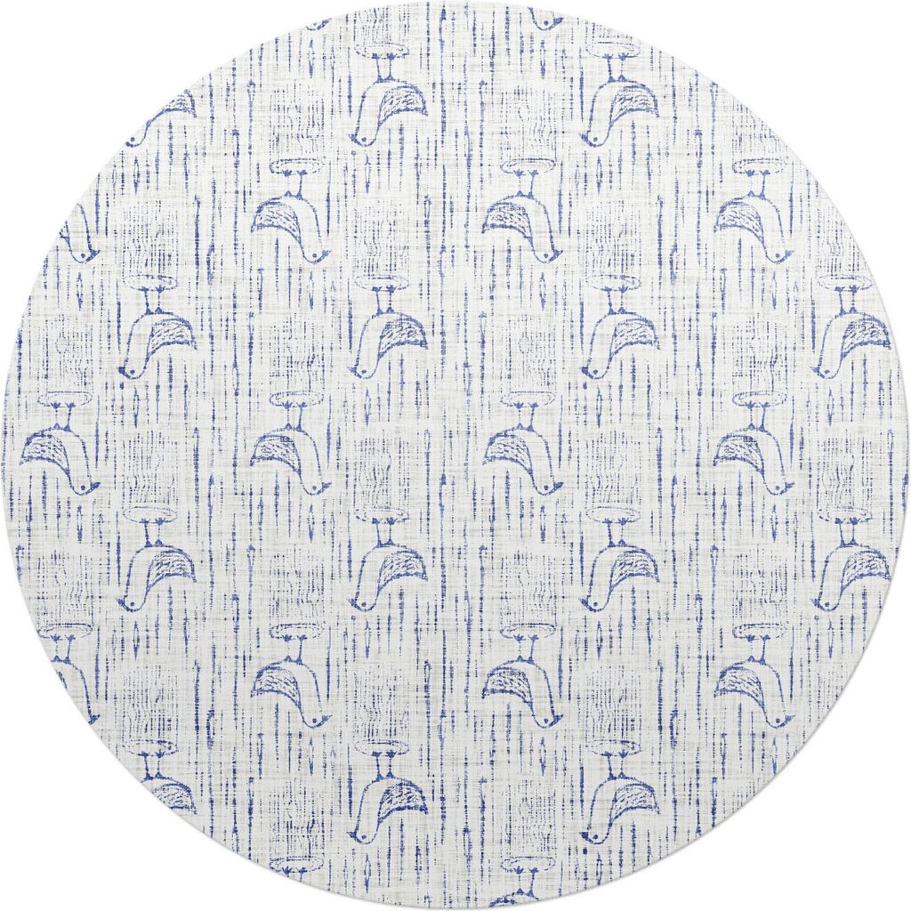 Vögel im Regen – Bodenschutzmatte – Stuhlunterlage – Bürostuhlmatte – Rutschfeste Bodenmatte – Schutzmatte für Hartboden – fi 100 cm