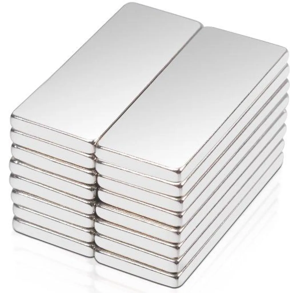 Aimants Ultra-Puissants à Face Droite 20x8 mm en Néodyme Haute Qualité
