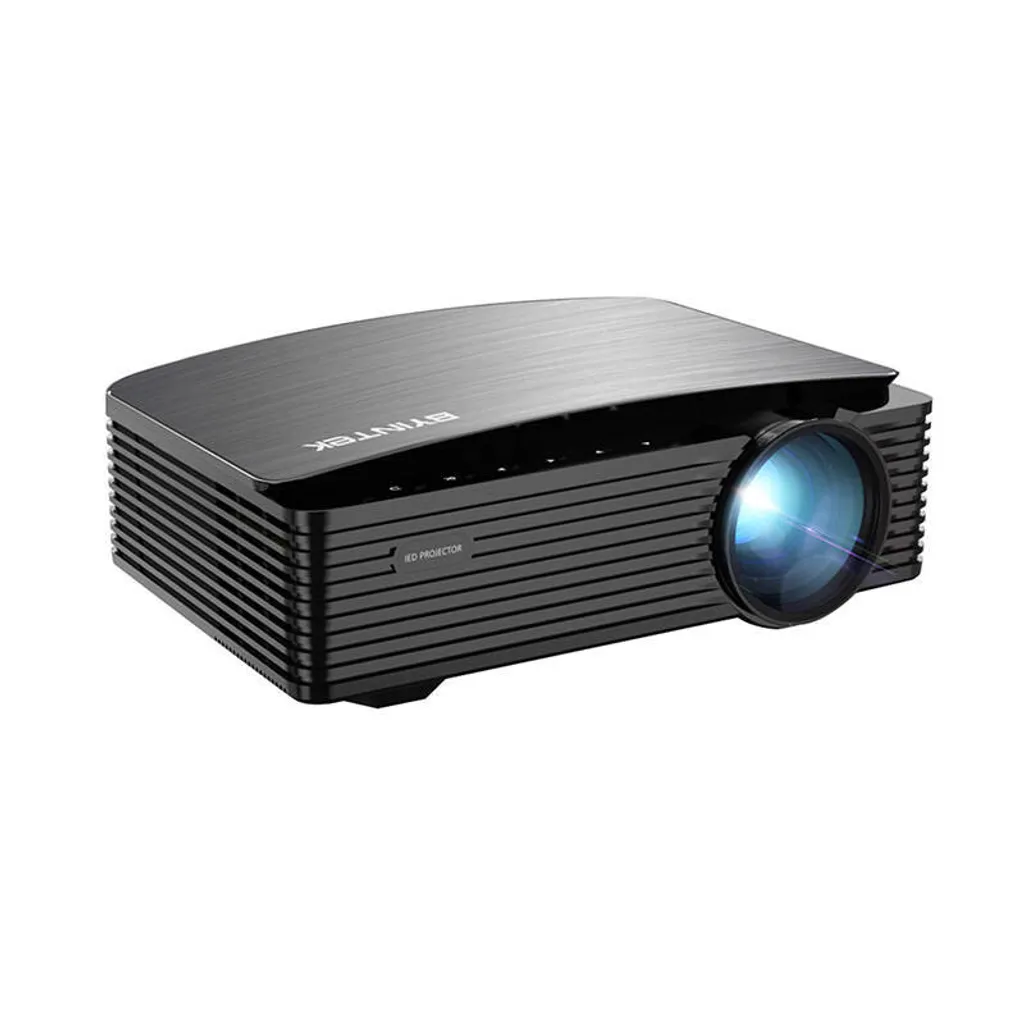 Projecteur de salon Byintek K25 pour soirée cinéma et jeux vidéo