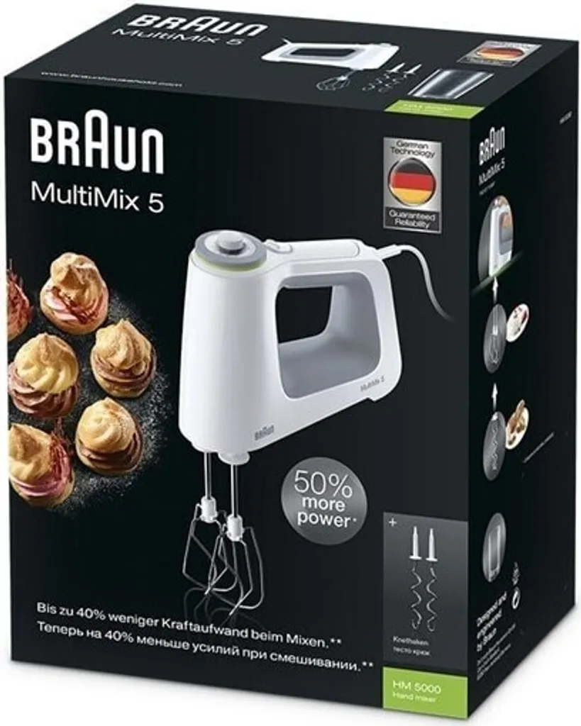 Batteur de cuisine léger Braun MultiMix 5 contre la fatigue - 8