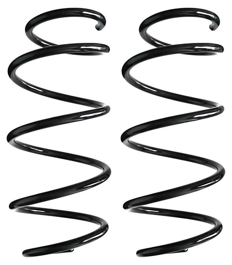 Fahrwerksfedern-Set Vorderachse Schraubenfeder Ø153mm SPIDAN für u.a. MERCEDES