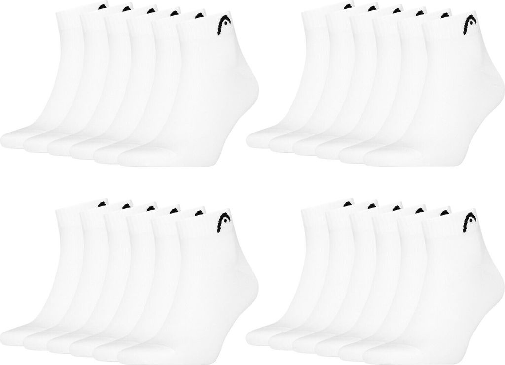 12 Paar HEAD Uni Quarter All Sports Training Socks