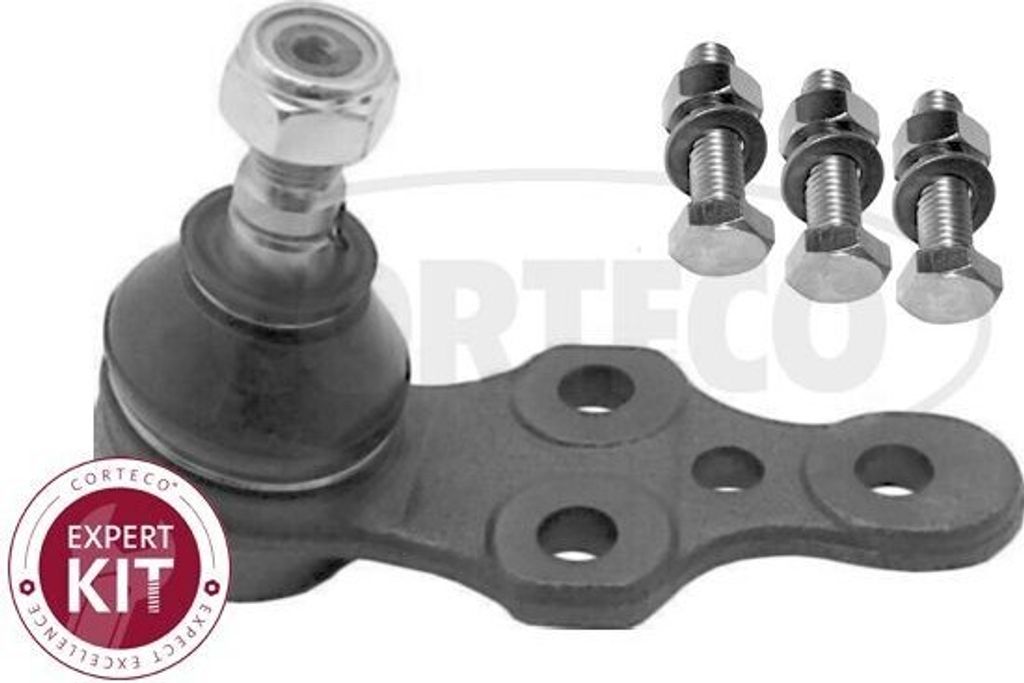 CORTECO Traggelenk Vorne Rechts Vorne Links für OPEL Kadett E CC (T85) 49398843