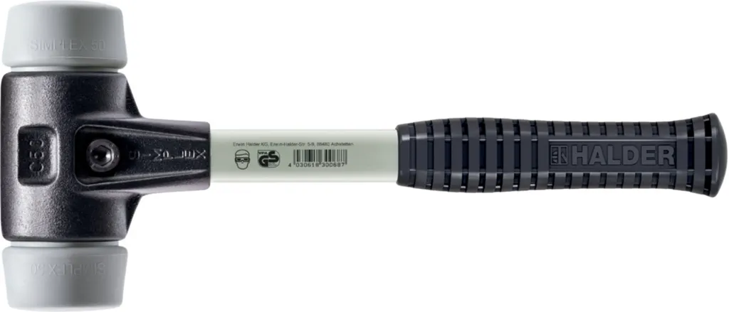 Mazza Morbida SIMPLEX Ø 80 TPE-Grigio: Mai più segni sulle tue pietre!