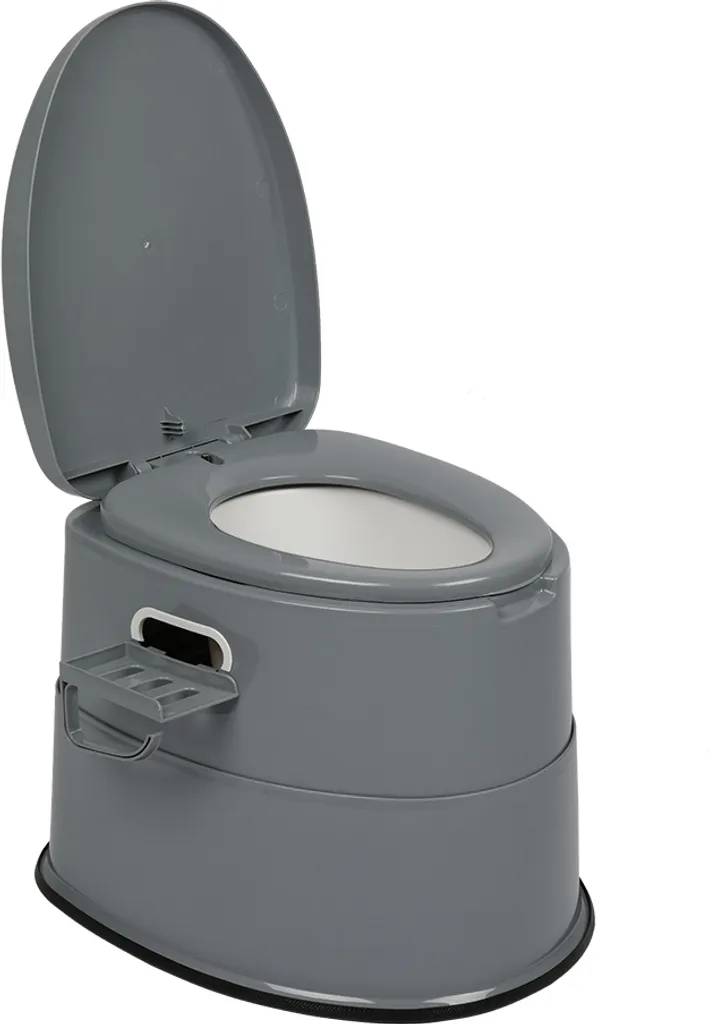Campingtoilette Portable pour Van et Tente avec Matelas Gris Pro