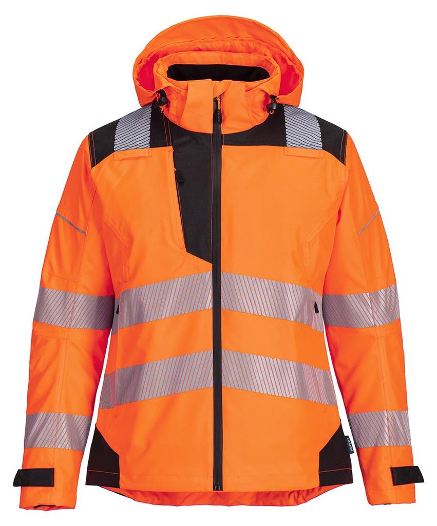 Portwest PW389 PW3 Warnschutz-Regenhose für Damen Orange/Black Gr. XXL
