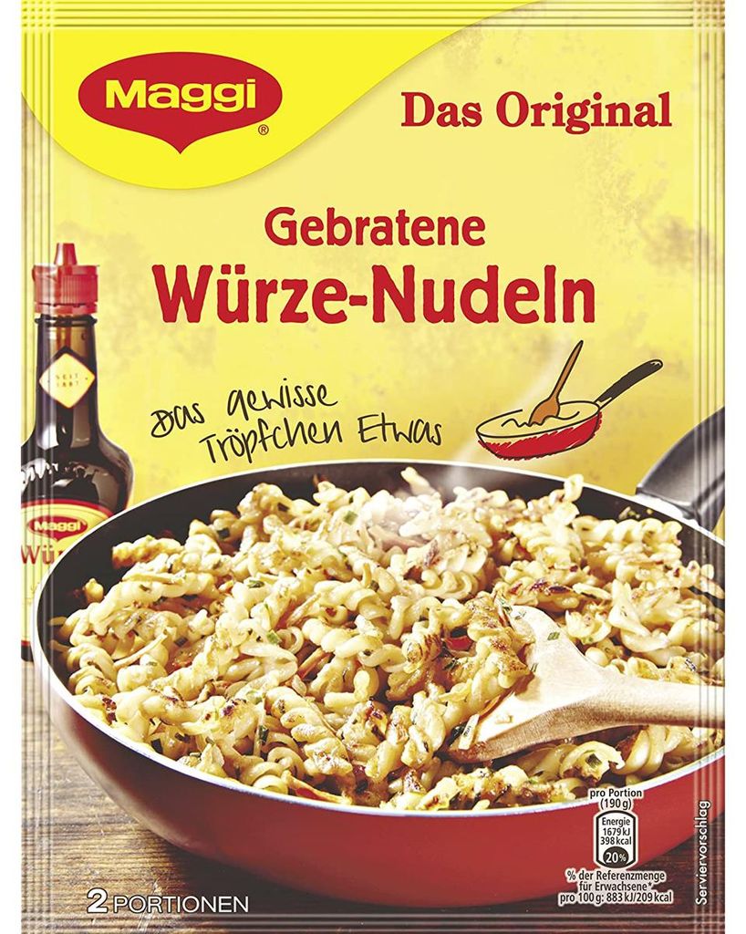 Maggi smażony makaron z przyprawami pikantny pyszny tworzy Zdjęcie produktu 