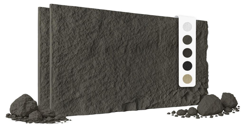 HEXIM Steinoptik Felsen Platten 2 Stück 120x60cm Produktbild 