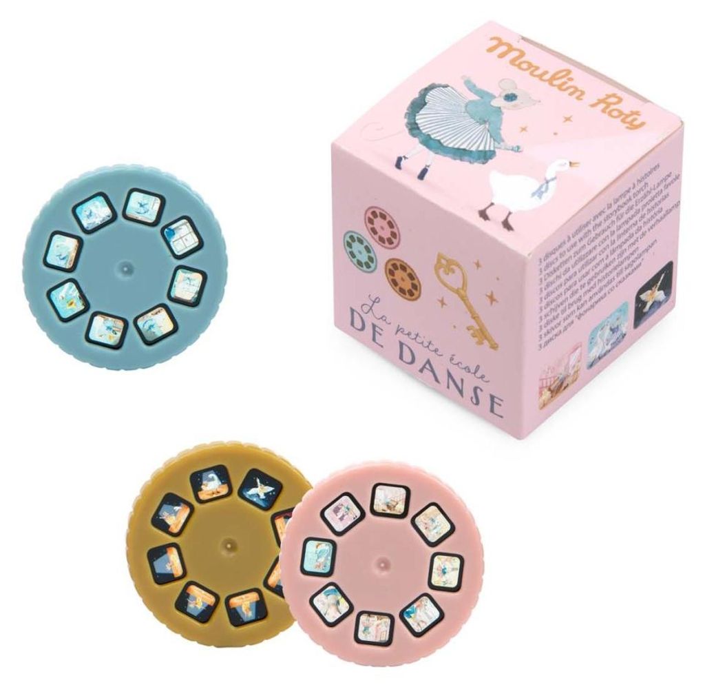 Geschichtenscheiben Kleine Tanzschule, Moulin Roty