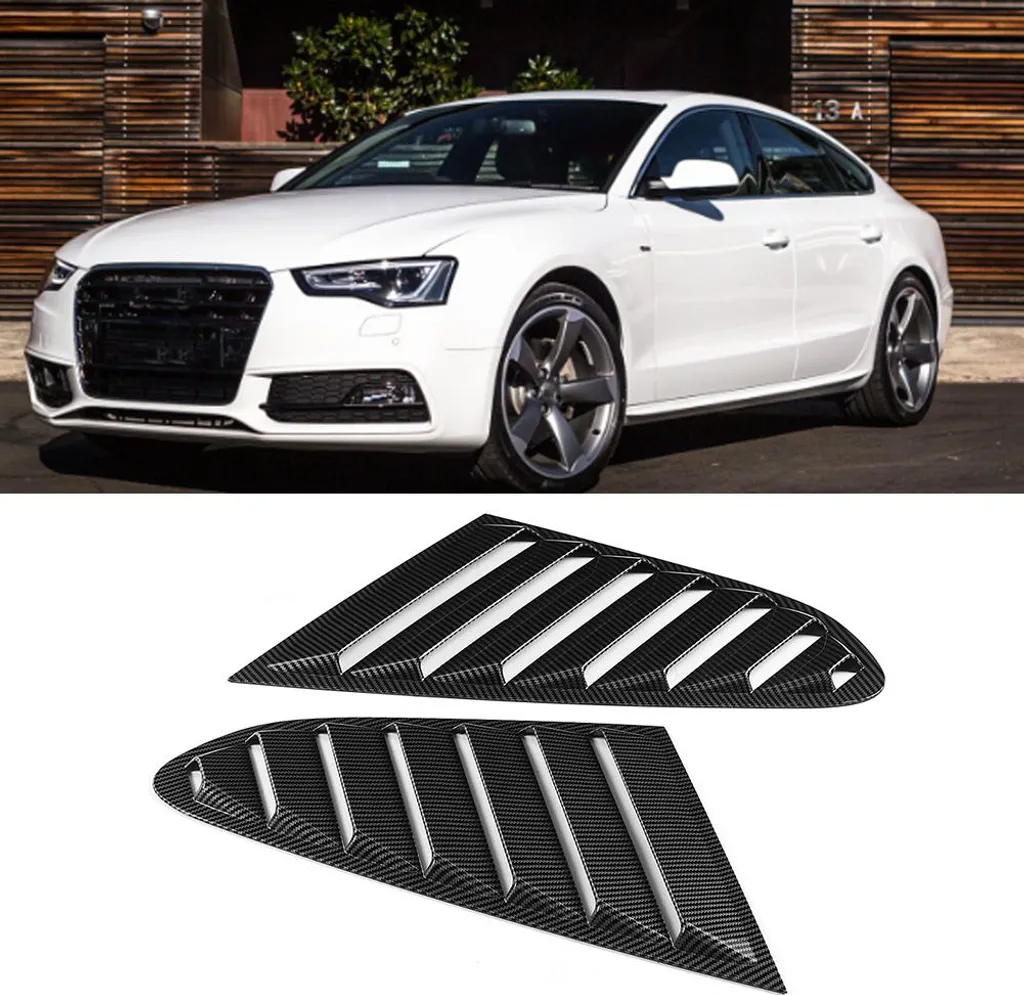 Fentes d'Aération en Carbone Audi A5 2008-2016 : Finition Premium - 5