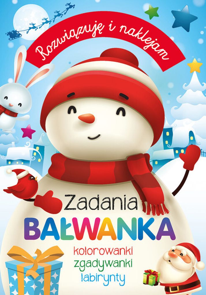 Rozwiązuję i naklejam Zadania Bałwanka - Barbara Szymanek (Malbücher für Kinder)