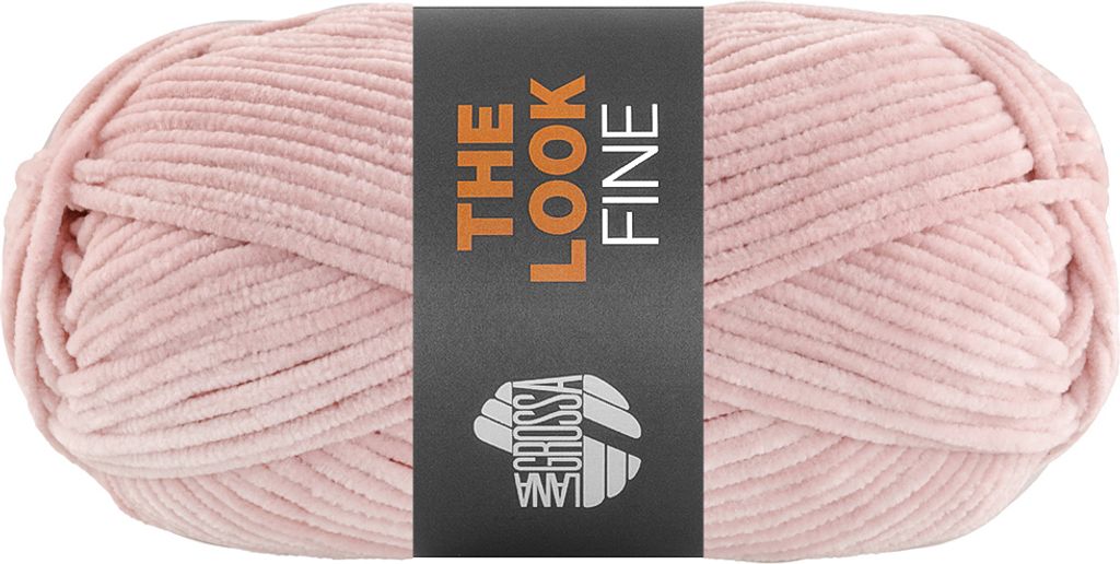 Lana Grossa - The Look Fine 0112 puderrosa Produktbild 