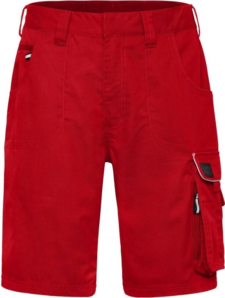 Workwear Bermudas - SOLID - red, Gr. 54