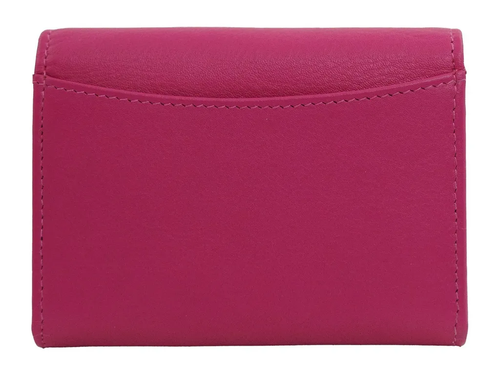Braun Büffel Joy Mini Zip Wallet Viola - Test e Specifiche Pelle RFID - 5