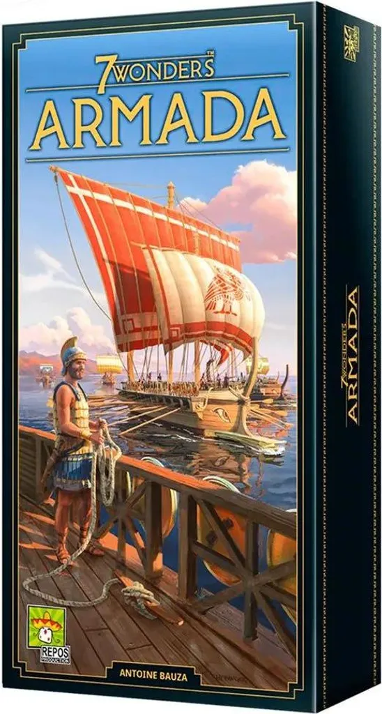 7 Wonders Armada Asmodee : Jeu de Société Naval Nouvelle Édition 3-7 J