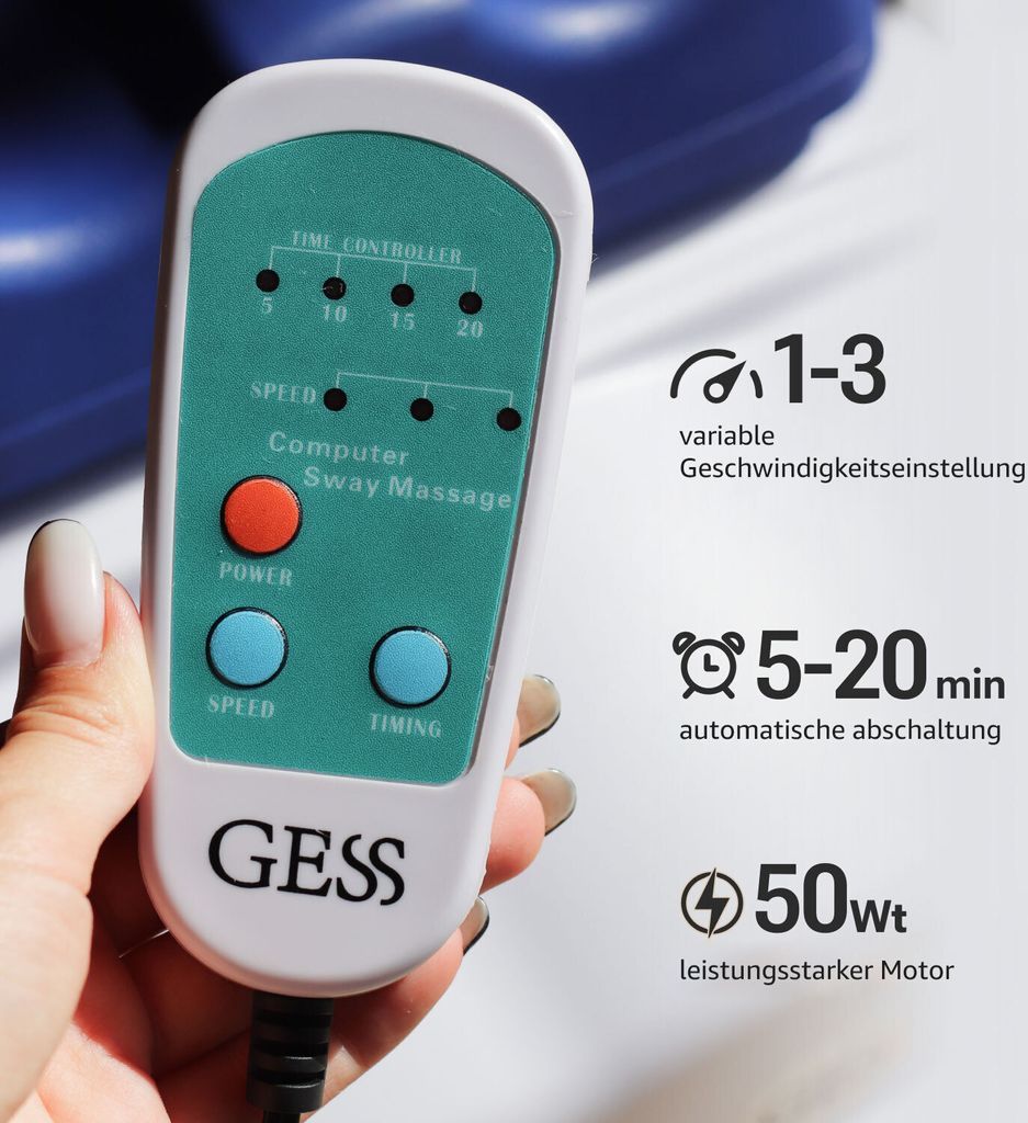 Swing-Massager Wirbelsäule Rücken Massagegerät Chi-Maschine Produktbild 5