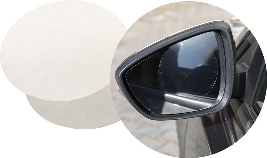 START Regenschutzfolien-Set für Rückspiegel – Wasserdicht, beschlagfrei, beschlagfrei – Universeller Schutz für Auto-, Motorrad-, SUV- und L...