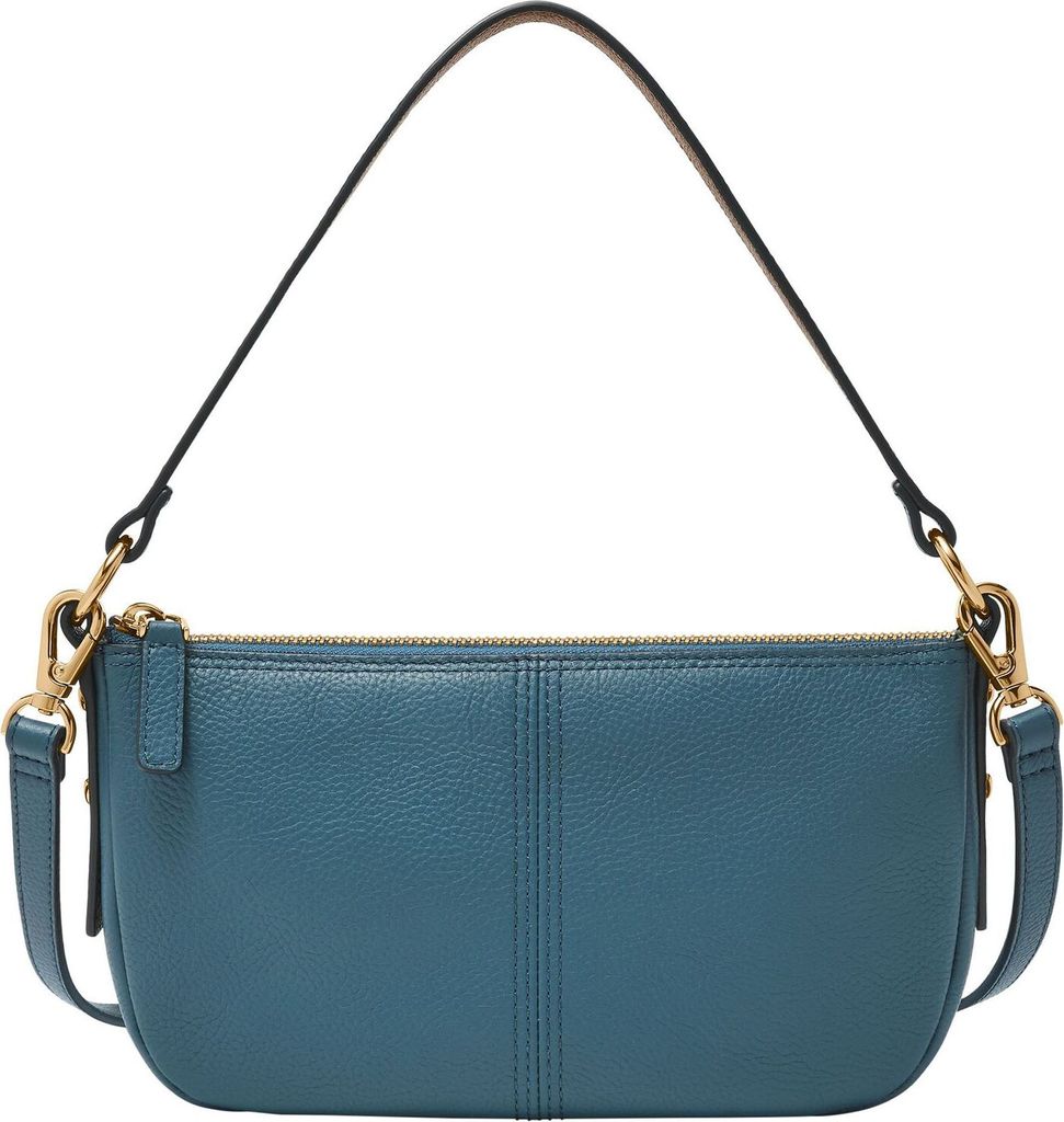 FOSSIL Umhängetasche Schultertasche Jolie Small Crossbody Drizzle blau