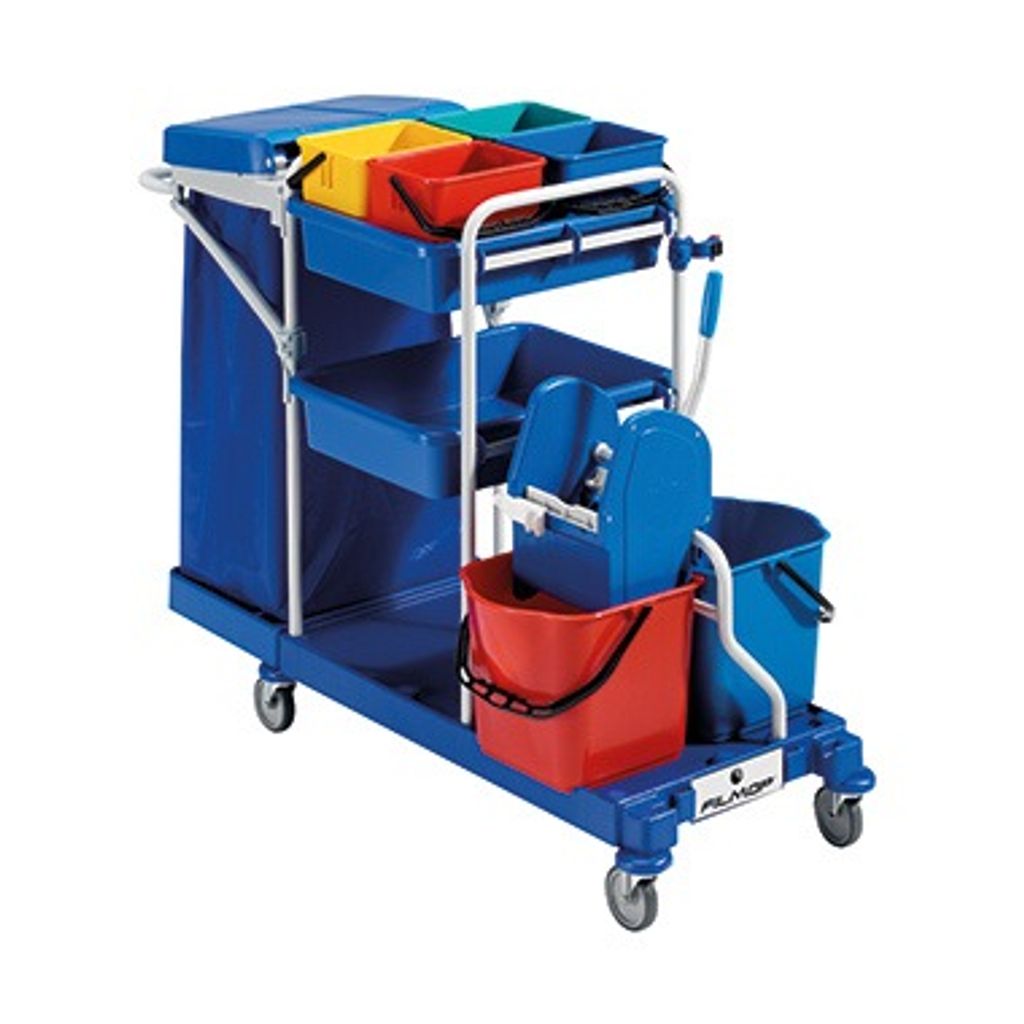 FILMOP Reinigungswagen Morgan MP3010A 4x6l 2x15l Presse