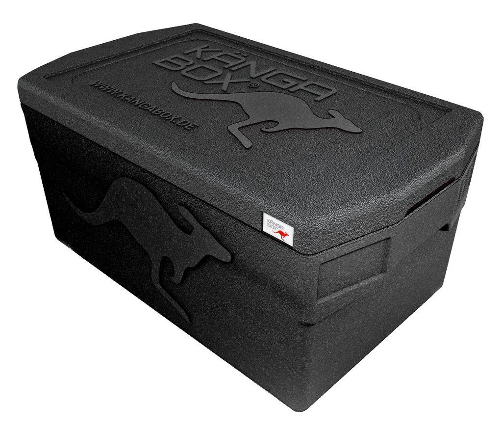 KÄNGABOX Thermobox, Kühlbox für GN 1/1 – Ergonomische Griffe Farbe Schwarz