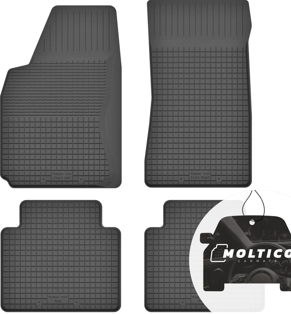 Tappetini Gomma Subaru Legacy II 1993-1999 | Set 4 Pezzi Alta Resistenza