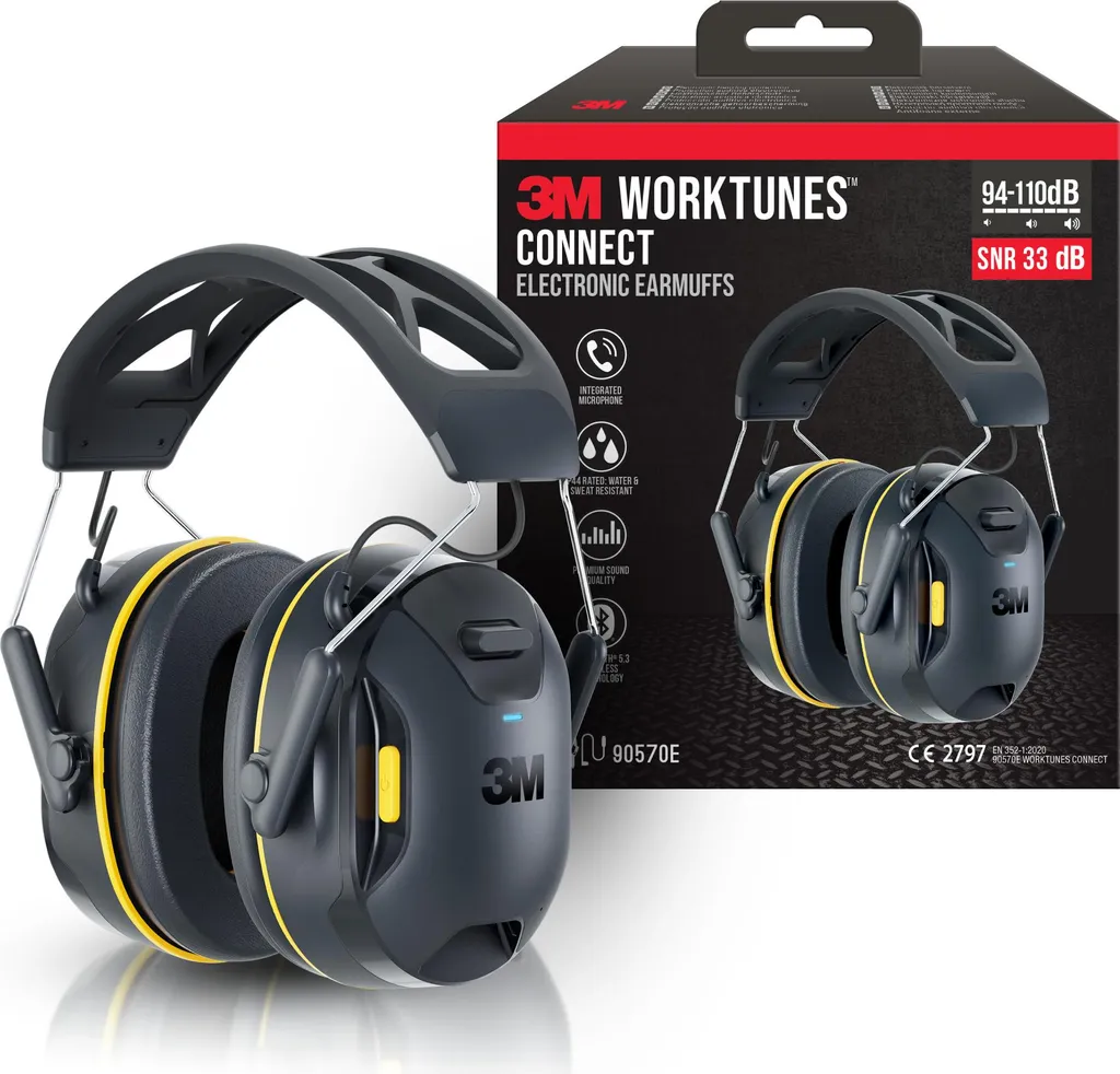 Casque Bluetooth 3M WorkTunes Connect : Protégez votre Ouïe avec Musique