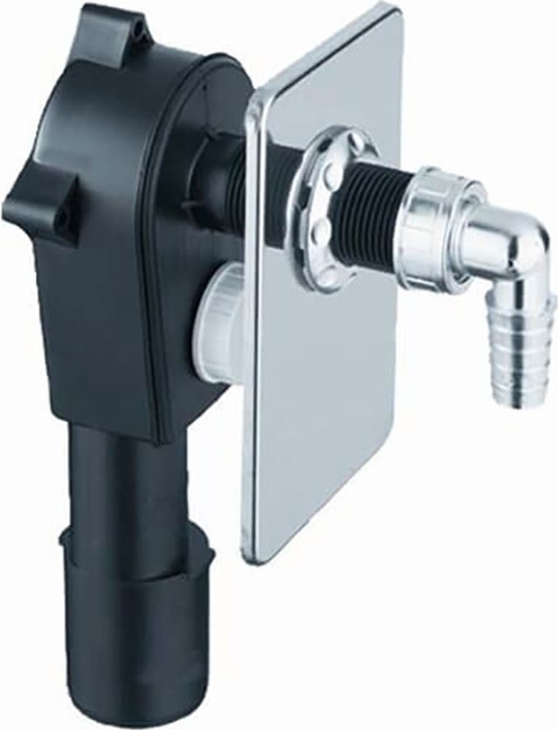 Haas 2074 Unterputz Siphon 40/50 für Waschmaschine Produktbild 