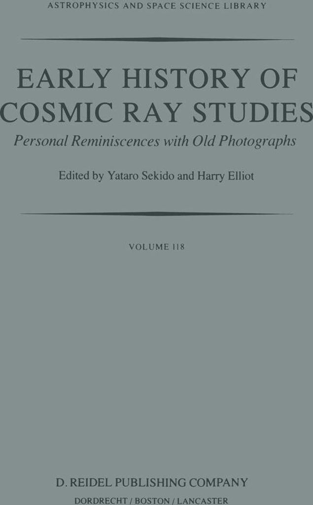 Early History of Cosmic Ray Studies