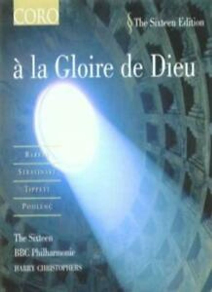 A La Glorie de Dieu CD