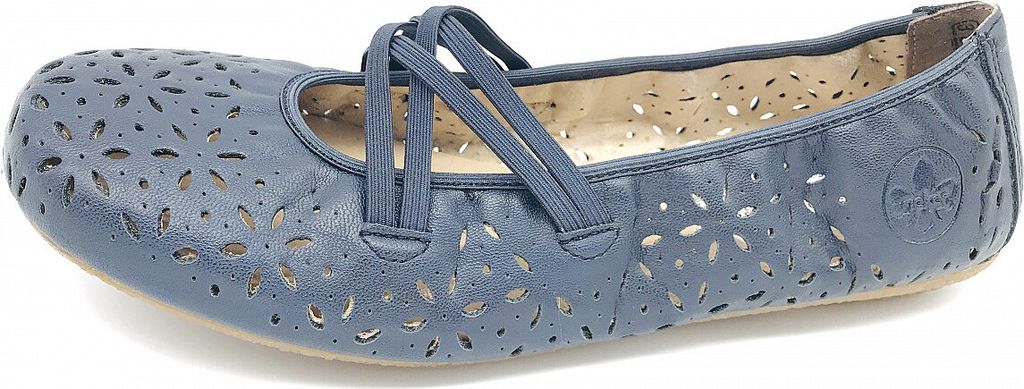 Rieker Ballerinas dunkelblau 38 Produktbild 17