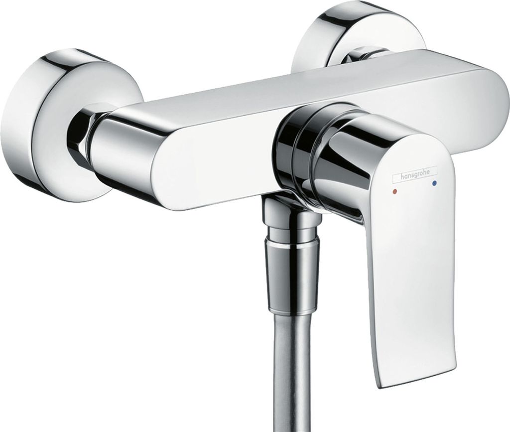 hansgrohe Metris Einhebel-Brausemischer Aufputz, chrom, 31680000