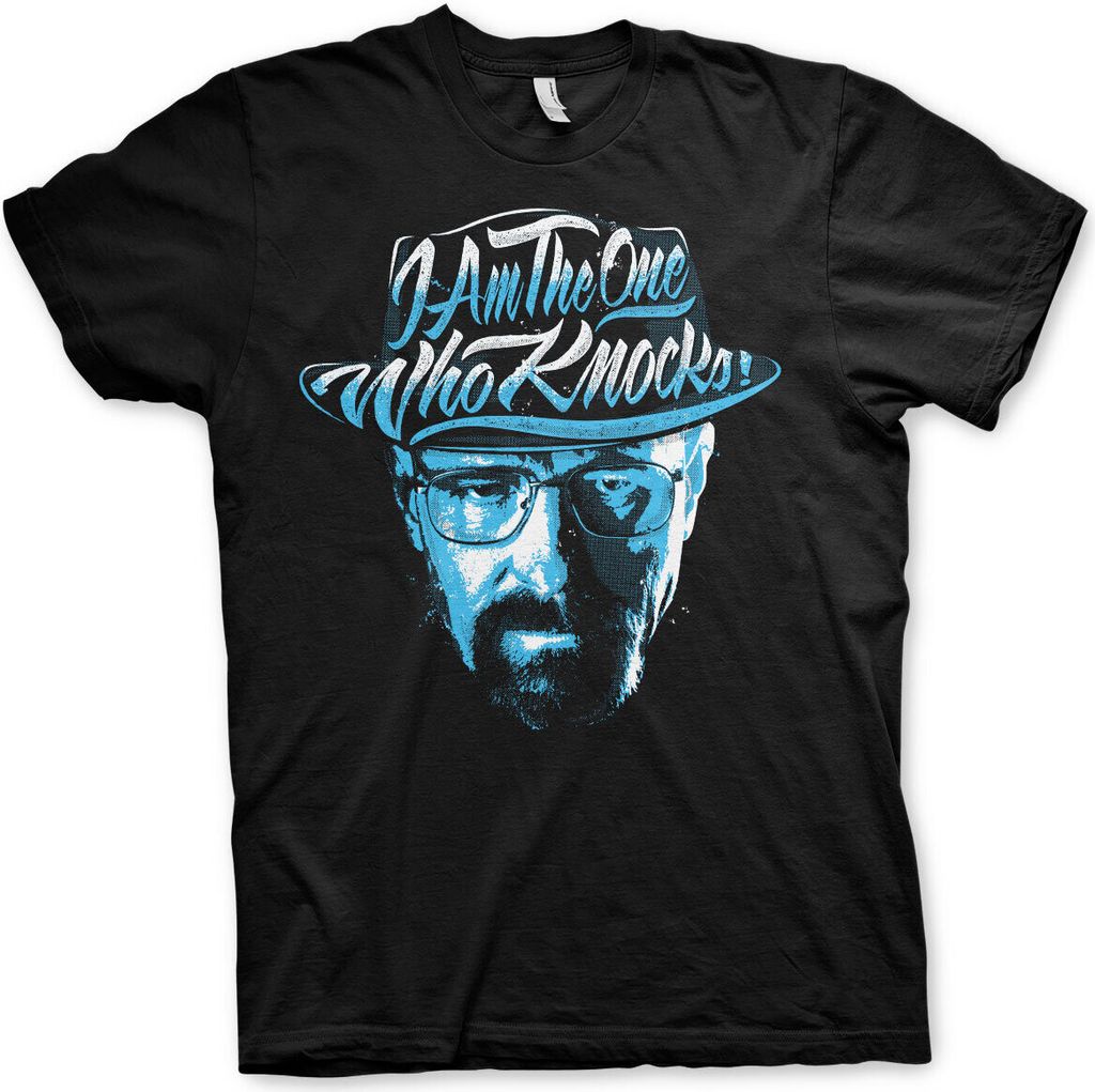 I Am The One Who Knocks T-Shirt - Large - Black