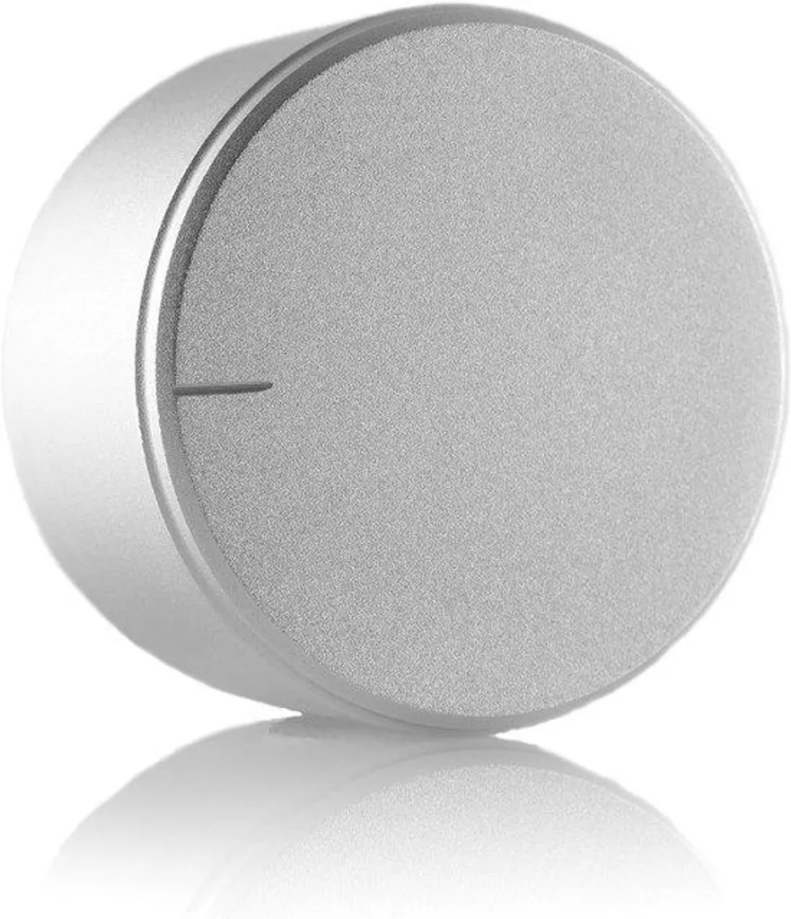 Bouton de volume rotatif argenté 38x22mm pour projet DIY et électronique