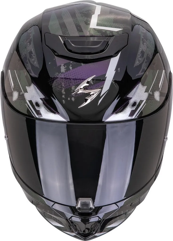 Casque Moto Intégral Scorpion EXO-391 Clutter pour un Confort Optimal - 3