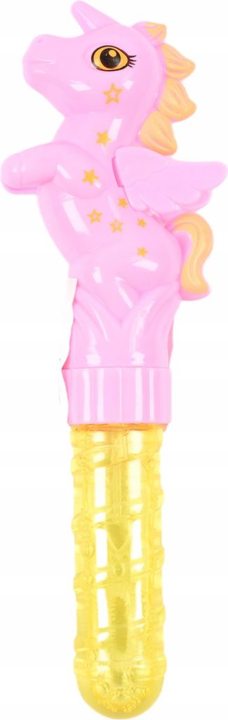 Seifenblasenschwert Einhorn mit Flüssigkeit - Riesenseifenblasen Stab für Kinder Party & Garten