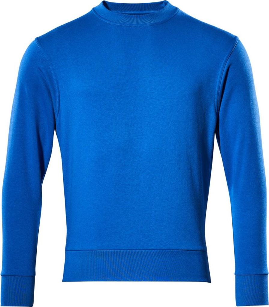 MASCOT Carvin Sweatshirt Größe 2XL, azurblau | Packung (1 Stück)