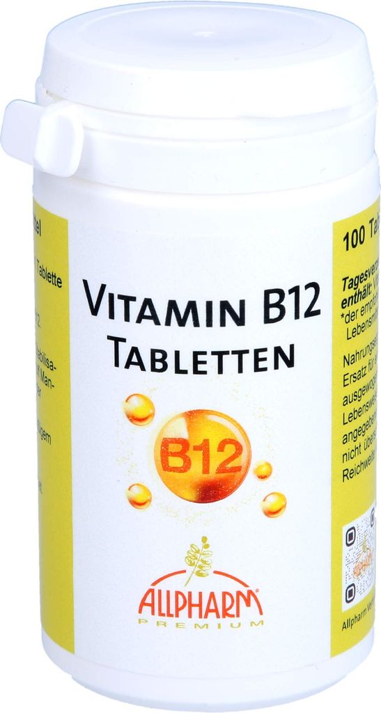 ALLPHARM Vitamin B12 Premium Tabletten, 100 St. Tabletten