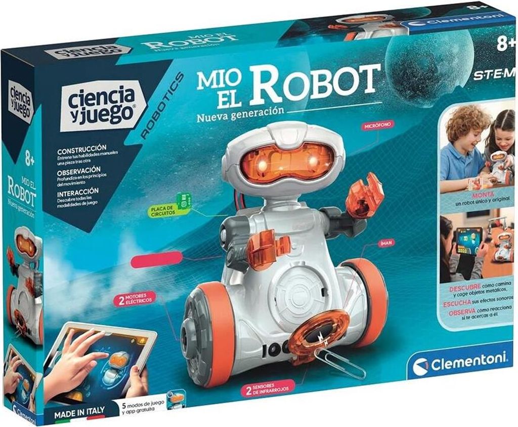 Clementoni Wissenschaftliches Spielzeug – Roboter Mio der Produktbild 