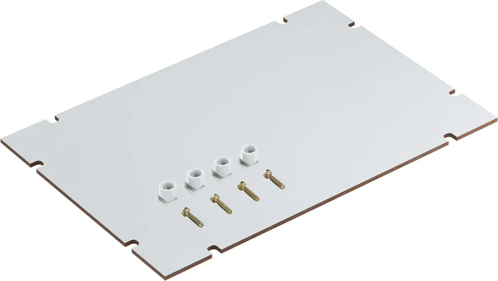 Plaque de montage robuste 260x260mm pour distributeur électrique Kst