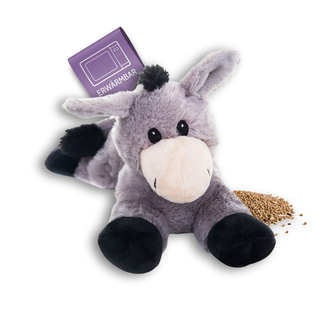 Habibi Wärmetiere Körnerkissen Kuscheltier Wärmflasche für Produktbild 