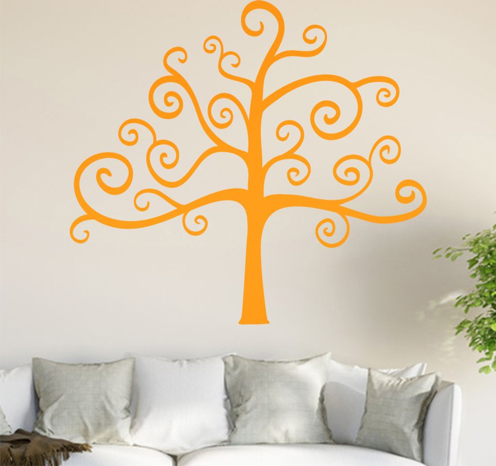 Stammbaum - Baum Wandtattoo in 6 Größen - Wandaufkleber Wall Sticker - Dekoration, Küche, Wohnzimmer, Schlafzimmer, Badezimmer