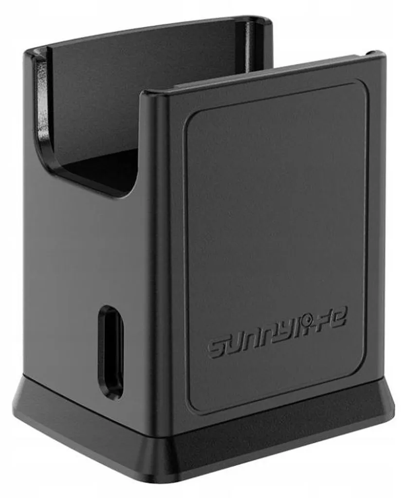 Support DJI Osmo Pocket 2 filetage 1/4 robuste et compact en ABS noir