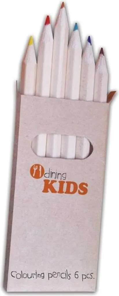 Crayons de couleur pour enfants - Set de 24 pièces mine tendre et solide