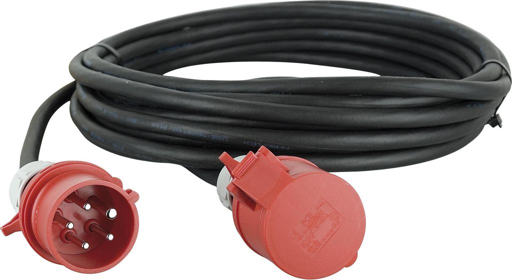 DAP Extension Cable - 3x 32 A/380 V 5x 4 mm² 50 m